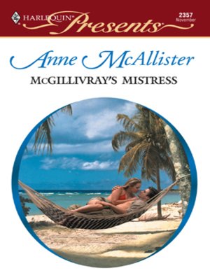 cover image of McGillivray's Mistress
